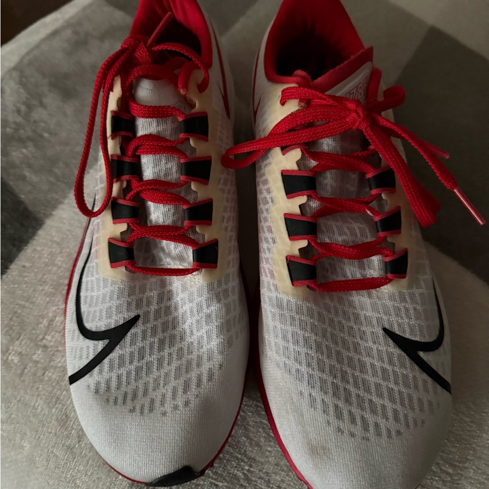 Nike Red and White Georgia Running shoes